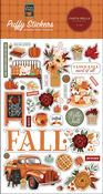 Welcome Fall Puffy Stickers - Carta Bella - PRE ORDER