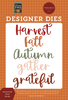 Harvest Fall Word Die Set - Welcome Fall - Carta Bella