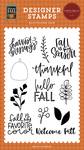 Harvest Blessings Stamp Set - Welcome Fall - Carta Bella