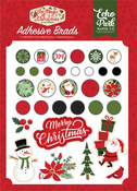 The Magic Of Christmas Adhesive Brads - Echo Park