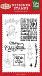 Celebrate December Stamp Set - The Magic Of Christmas - Echo Park
