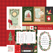 Multi Journaling Cards Paper - Letters To Santa - Carta Bella