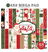 Letters To Santa Cardmakers 6X6 Mega Pad - Carta Bella