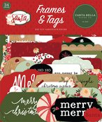 Letters To Santa Frames & Tags - Carta Bella - PRE ORDER