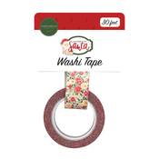 Holly Jolly Floral Washi Tape - Letters To Santa - Carta Bella - PRE ORDER