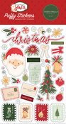 Letters To Santa Puffy Stickers - Carta Bella