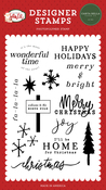 Fa La La La Stamp Set - Letters To Santa - Carta Bella