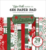 Christmas Salutations No. 2 6x6 Paper Pad - Echo Park
