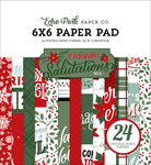 Christmas Salutations No. 2 6x6 Paper Pad - Echo Park - PRE ORDER