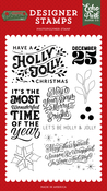 Special Season Stamp Set - Christmas Salutations No. 2 - Echo Park - PRE ORDER
