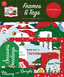 White Christmas Frames & Tags - Carta Bella - PRE ORDER