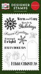 Home For the Holidays Stamp Set - White Christmas - Carta Bella
