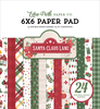 Santa Claus Lane 6x6 Paper Pad - Echo Park