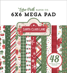 Santa Claus Lane 6x6 Mega Pad - Echo Park - PRE ORDER