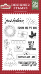 Just Believe Stamp Set - Santa Claus Lane - Echo Park - PRE ORDER