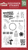 Very Very Merry Stamp Set - Santa Claus Lane - Echo Park - PRE ORDER