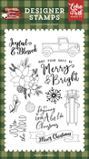 Joyful And Blessed Stamp Set - Gnome For Christmas - Echo Park - PRE ORDER