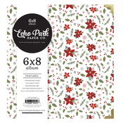 Holiday Floral 6x8 Album - Gnome For Christmas - Echo Park