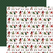 Christmas Gnomes Paper - Gnome For Christmas - Echo Park - PRE ORDER