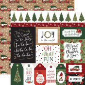 Multi Journaling Cards Paper - Gnome For Christmas - Echo Park - PRE ORDER