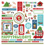 Element Dog Stickers - Santa Paws - Photoplay
