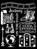 Journey Elements Stencil - Romantic Our Way - Stamperia