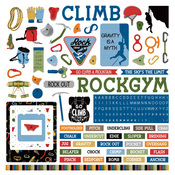 Rock Climbing Element Sticker - Photoplay