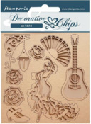 Dancer Decorative Chips - Desire - Stamperia