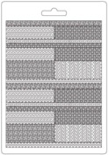 Textile Pattern A5 Soft Mould - Bauhaus - Stamperia