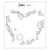 Heart Wreath Layered Stencils - Sizzix