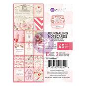 Strawberry Milkshake 3x4 Journaling Cards - Prima