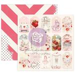 Sweetness Foil Accented Paper - Strawberry Milkshake - Prima