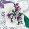 Folk Floral Stem Stamp - Pinkfresh