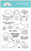 Sea Life Doodle Stamps - Doodlebug - PRE ORDER