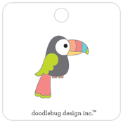 Tiki Toucan Collectible Pins - Doodlebug