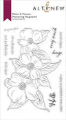 Paint-A-Flower: Flowering Dogwood Outline Stamp Set - Altenew