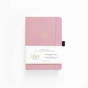 A5 Pink Ampersand Dot Grid Notebook - Archer & Olive