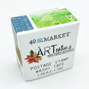 ARToptions Holiday Wishes Postage Washi Tape - 49 and Market