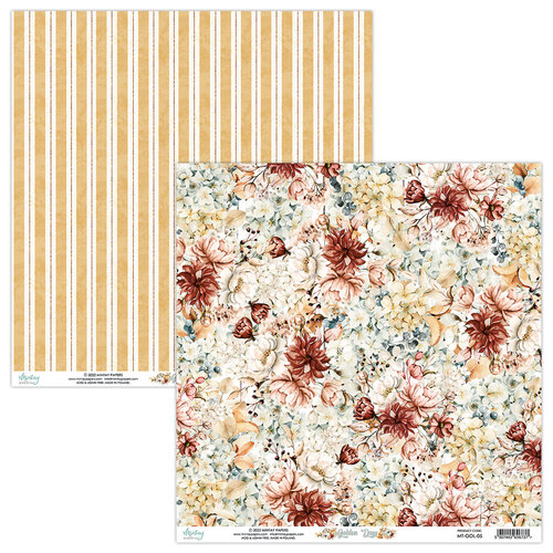 Golden Days 12x12 Paper Pack - Mintay Papers