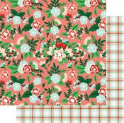 Floral Kitchen Paper - Cookies For Kringle - Fancy Pants Designs