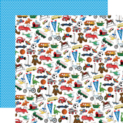 Treasured Toys Paper - Little Boy - Carta Bella