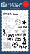 Always Be Brave Stamp Set - Little Boy - Carta Bella