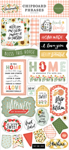 Homemade 6x13 Chipboard Phrases - Carta Bella