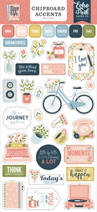 Day In The Life No.2 6x13 Chipboard Accents - Echo Park