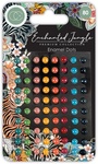 Enchanted Jungle - Craft Consortium Adhesive Enamel Dots 80/Pkg