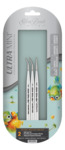 Ultra Mini Tight Spot Brush Set - Silver Brush Limited