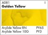 Golden Yellow Watercolor 7.5 ml - Grumbacher