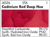 Cadmium Red Deep Hue Watercolor 7.5 ml - Gram