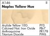 Naples Yellow Hue Watercolor 7.5 ml - Grumbacher