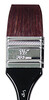 1 1/2 Short Handle Black Velvet Watercolor Wash - Silver Brush Limited
